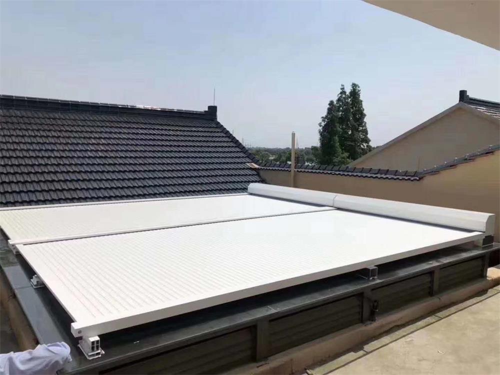 阳光房电动户外遮阳